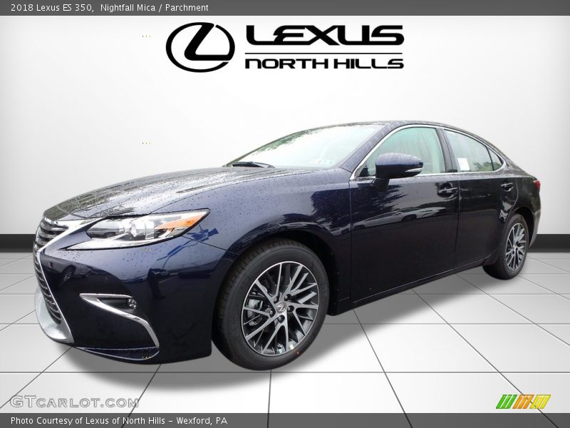 Nightfall Mica / Parchment 2018 Lexus ES 350