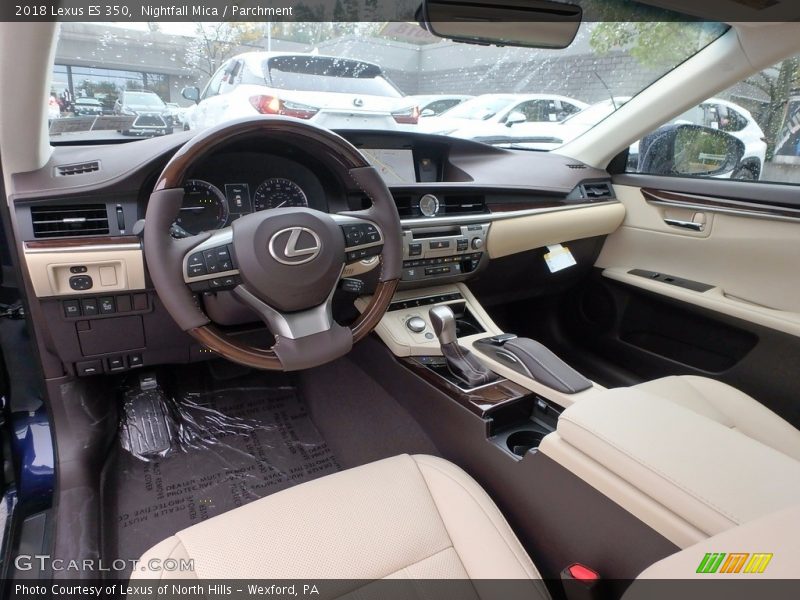  2018 ES 350 Parchment Interior