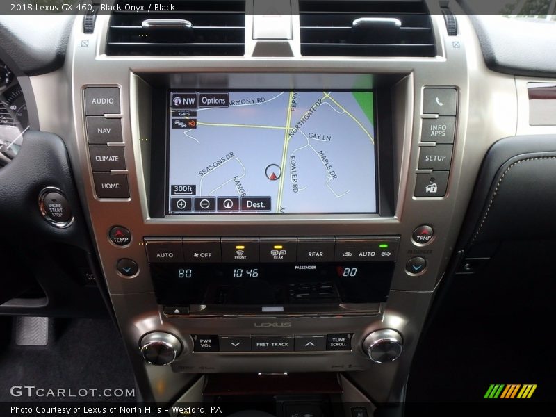 Navigation of 2018 GX 460