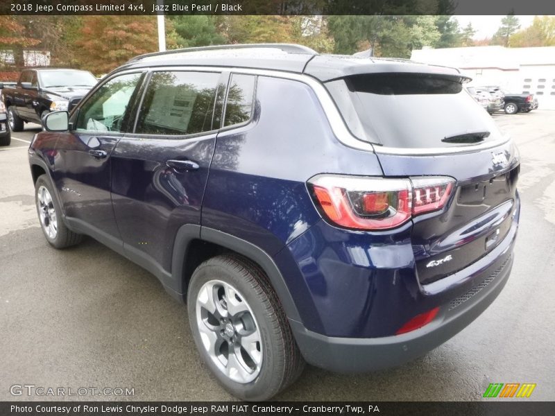 Jazz Blue Pearl / Black 2018 Jeep Compass Limited 4x4