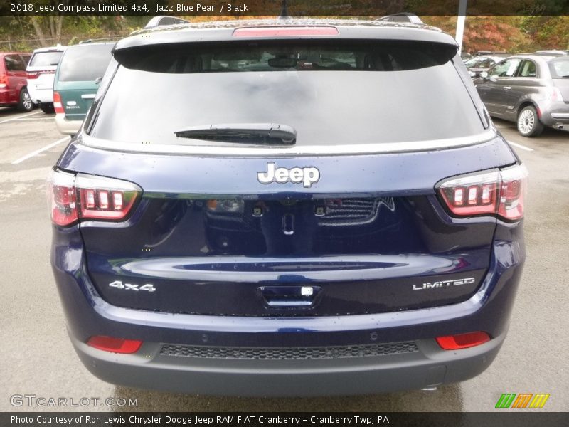 Jazz Blue Pearl / Black 2018 Jeep Compass Limited 4x4