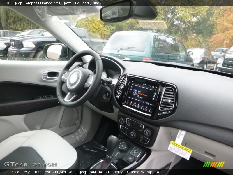Jazz Blue Pearl / Black 2018 Jeep Compass Limited 4x4
