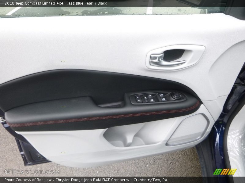 Jazz Blue Pearl / Black 2018 Jeep Compass Limited 4x4