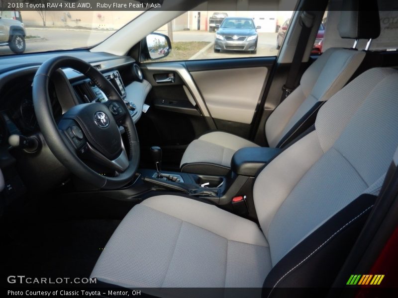 Ruby Flare Pearl / Ash 2018 Toyota RAV4 XLE AWD