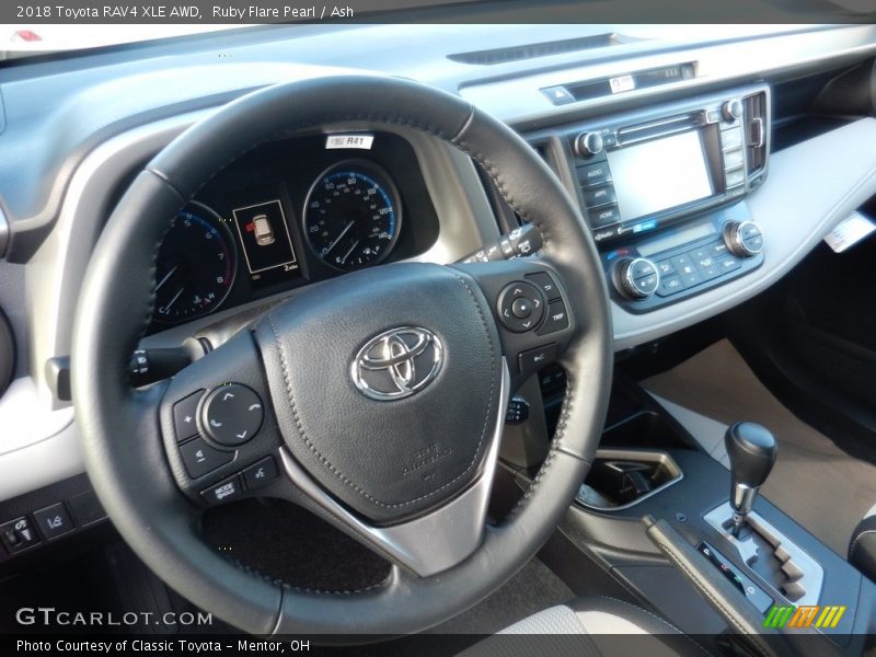 Ruby Flare Pearl / Ash 2018 Toyota RAV4 XLE AWD