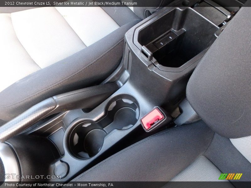 Silver Ice Metallic / Jet Black/Medium Titanium 2012 Chevrolet Cruze LS