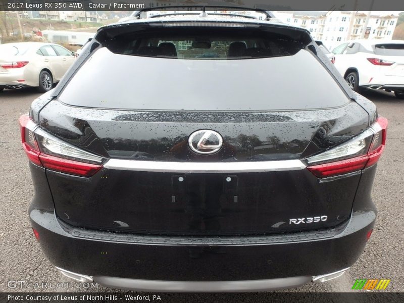 Caviar / Parchment 2017 Lexus RX 350 AWD