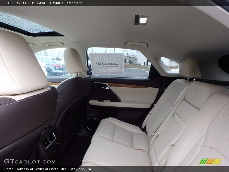 Caviar / Parchment 2017 Lexus RX 350 AWD