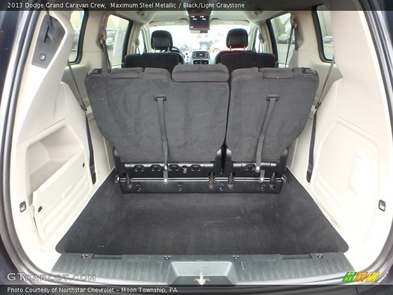 Maximum Steel Metallic / Black/Light Graystone 2013 Dodge Grand Caravan Crew