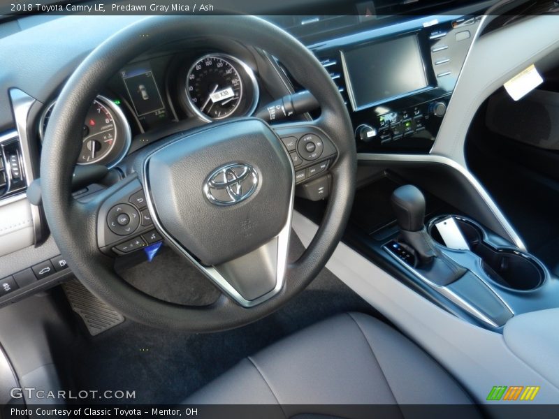 Predawn Gray Mica / Ash 2018 Toyota Camry LE
