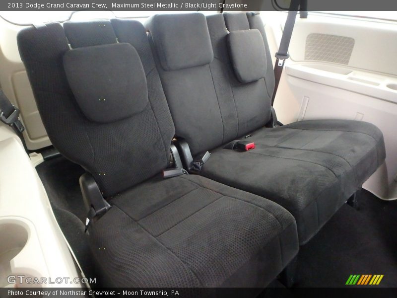 Maximum Steel Metallic / Black/Light Graystone 2013 Dodge Grand Caravan Crew