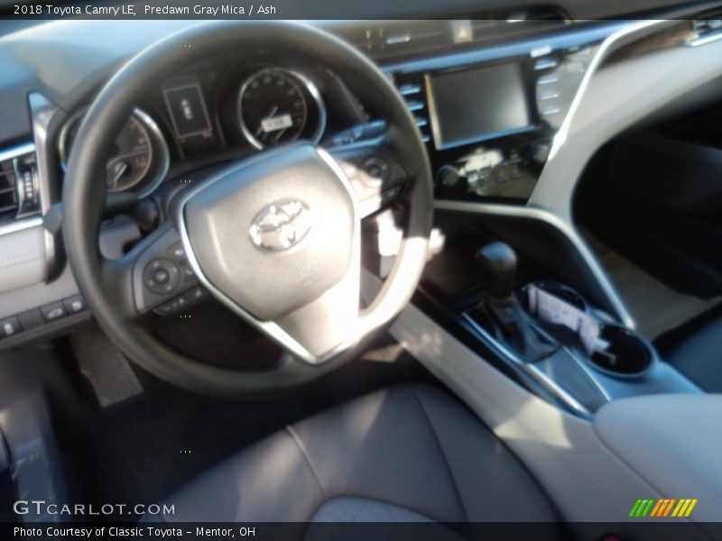 Predawn Gray Mica / Ash 2018 Toyota Camry LE