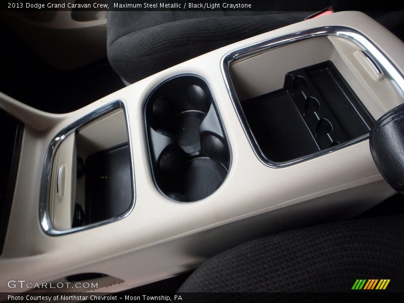 Maximum Steel Metallic / Black/Light Graystone 2013 Dodge Grand Caravan Crew