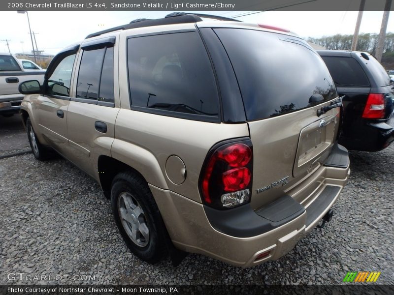 Sandstone Metallic / Light Cashmere/Ebony 2006 Chevrolet TrailBlazer LS 4x4