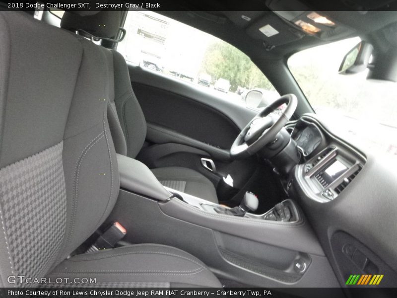 Destroyer Gray / Black 2018 Dodge Challenger SXT