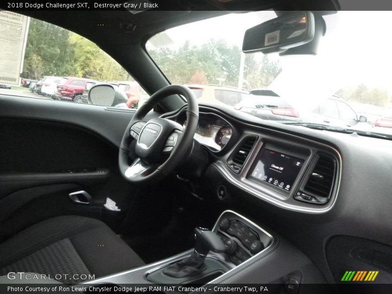 Destroyer Gray / Black 2018 Dodge Challenger SXT