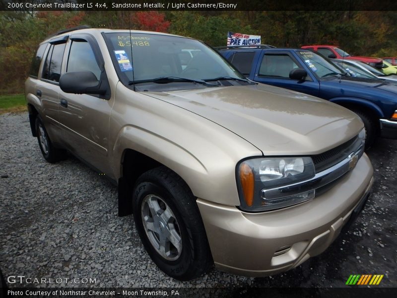 Sandstone Metallic / Light Cashmere/Ebony 2006 Chevrolet TrailBlazer LS 4x4