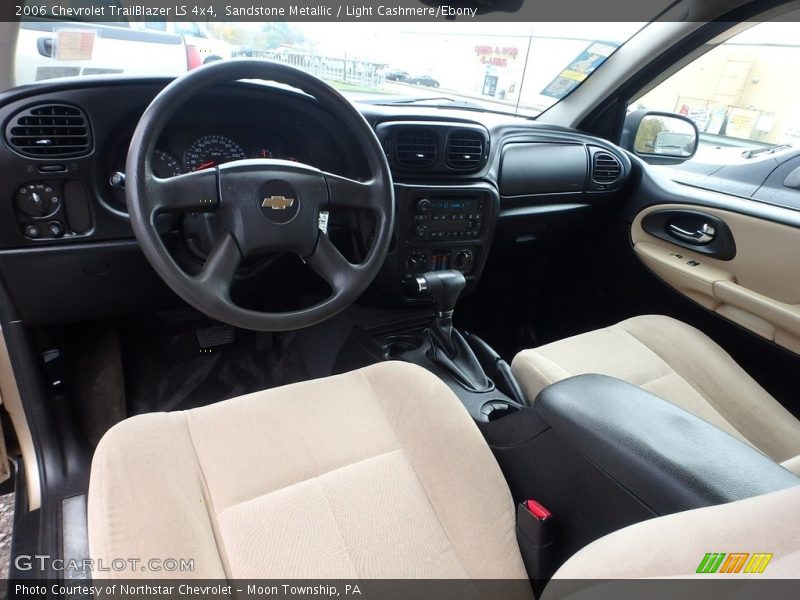 Sandstone Metallic / Light Cashmere/Ebony 2006 Chevrolet TrailBlazer LS 4x4