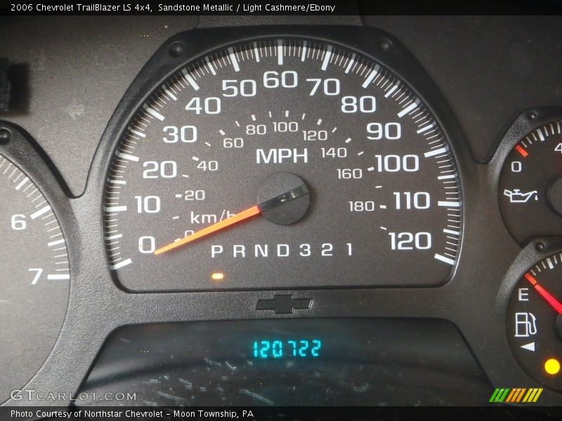 Sandstone Metallic / Light Cashmere/Ebony 2006 Chevrolet TrailBlazer LS 4x4