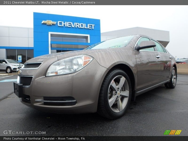 Mocha Steel Metallic / Cocoa/Cashmere 2011 Chevrolet Malibu LT