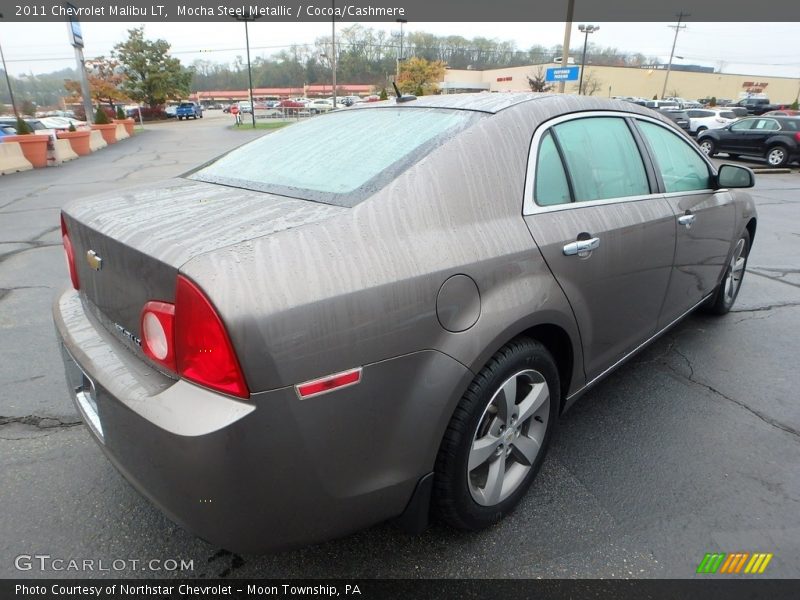 Mocha Steel Metallic / Cocoa/Cashmere 2011 Chevrolet Malibu LT