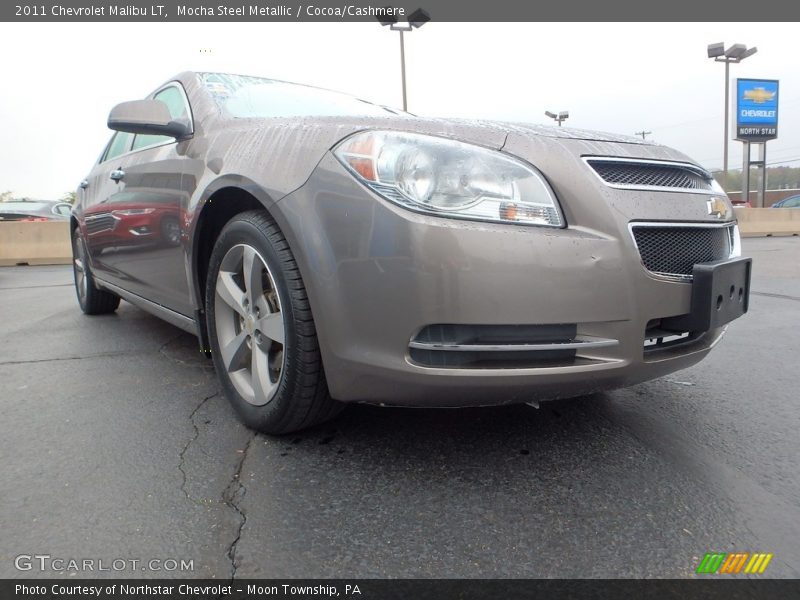 Mocha Steel Metallic / Cocoa/Cashmere 2011 Chevrolet Malibu LT