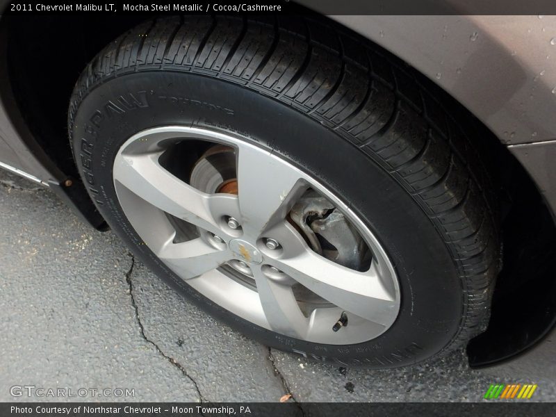 Mocha Steel Metallic / Cocoa/Cashmere 2011 Chevrolet Malibu LT