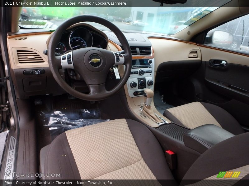 Mocha Steel Metallic / Cocoa/Cashmere 2011 Chevrolet Malibu LT
