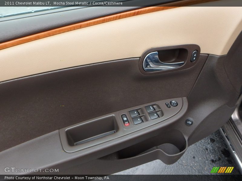 Mocha Steel Metallic / Cocoa/Cashmere 2011 Chevrolet Malibu LT