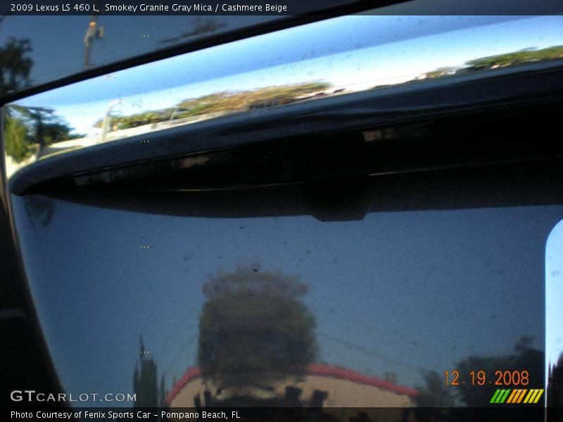 Smokey Granite Gray Mica / Cashmere Beige 2009 Lexus LS 460 L