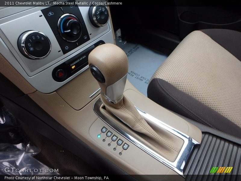 Mocha Steel Metallic / Cocoa/Cashmere 2011 Chevrolet Malibu LT