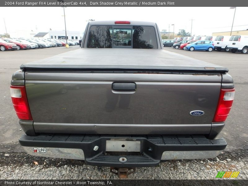 Dark Shadow Grey Metallic / Medium Dark Flint 2004 Ford Ranger FX4 Level II SuperCab 4x4