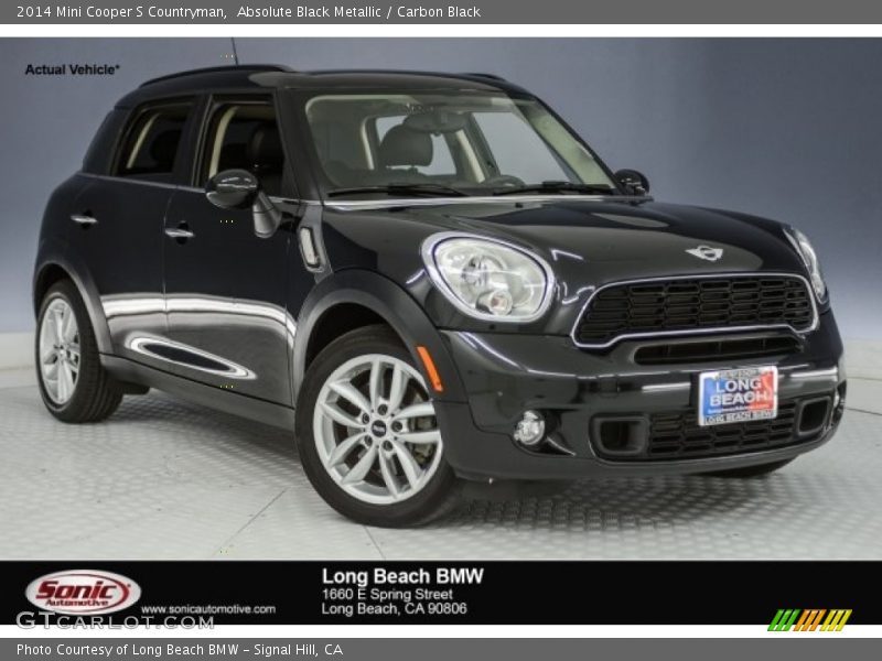 Absolute Black Metallic / Carbon Black 2014 Mini Cooper S Countryman