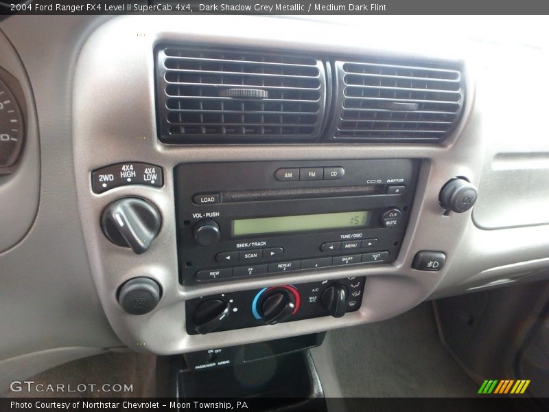 Dark Shadow Grey Metallic / Medium Dark Flint 2004 Ford Ranger FX4 Level II SuperCab 4x4