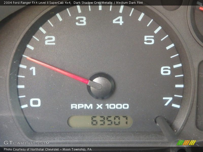 Dark Shadow Grey Metallic / Medium Dark Flint 2004 Ford Ranger FX4 Level II SuperCab 4x4