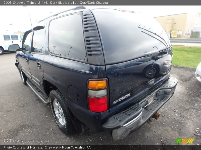 Dark Blue Metallic / Gray/Dark Charcoal 2005 Chevrolet Tahoe LS 4x4