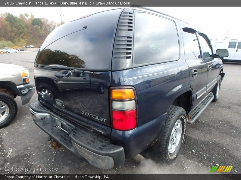 Dark Blue Metallic / Gray/Dark Charcoal 2005 Chevrolet Tahoe LS 4x4