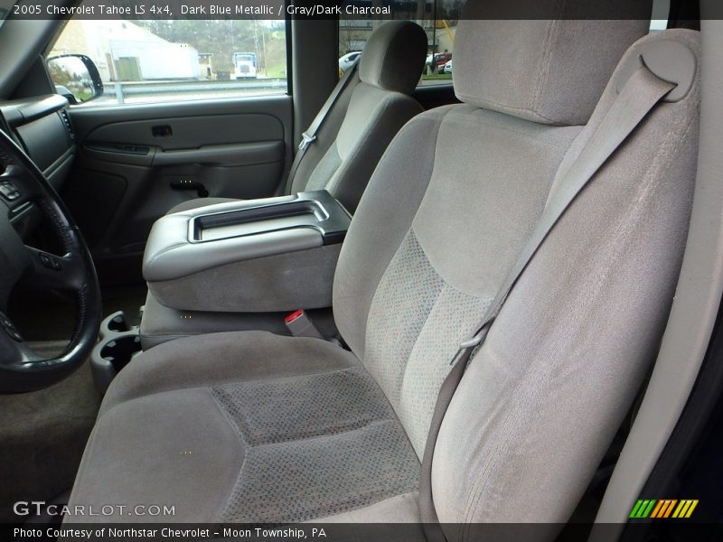 Dark Blue Metallic / Gray/Dark Charcoal 2005 Chevrolet Tahoe LS 4x4