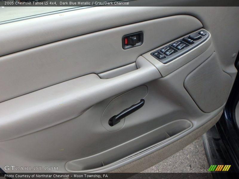 Dark Blue Metallic / Gray/Dark Charcoal 2005 Chevrolet Tahoe LS 4x4