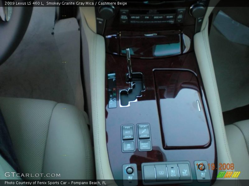 Smokey Granite Gray Mica / Cashmere Beige 2009 Lexus LS 460 L