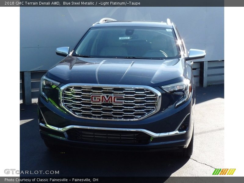 Blue Steel Metallic / ­Light Platinum/­Taupe 2018 GMC Terrain Denali AWD