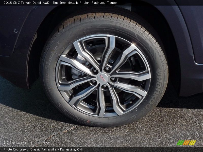 Blue Steel Metallic / ­Light Platinum/­Taupe 2018 GMC Terrain Denali AWD