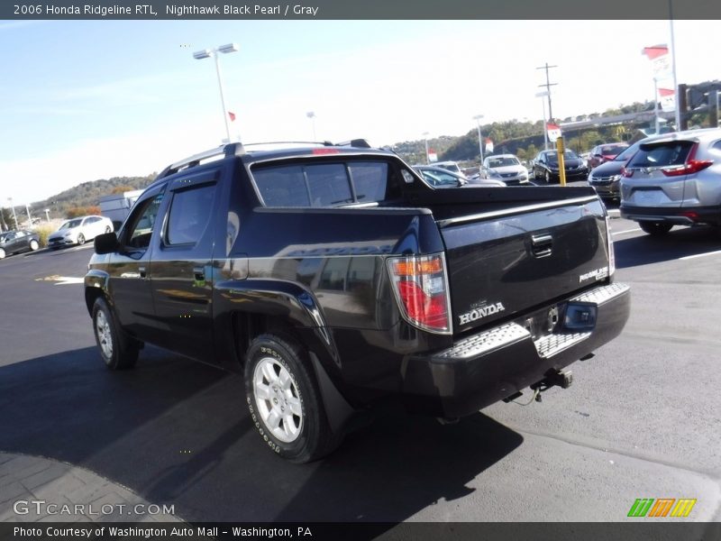 Nighthawk Black Pearl / Gray 2006 Honda Ridgeline RTL