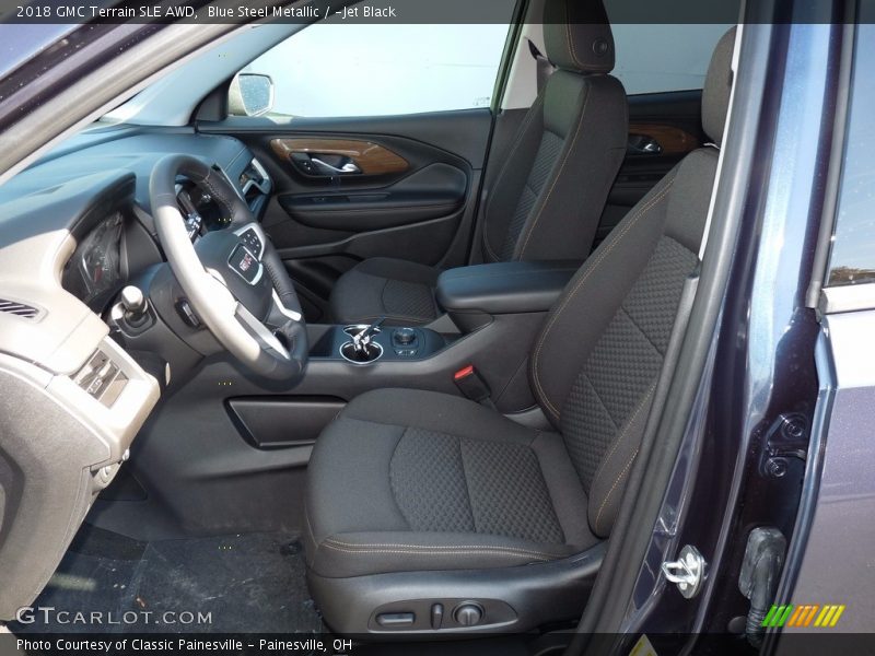 Blue Steel Metallic / ­Jet Black 2018 GMC Terrain SLE AWD