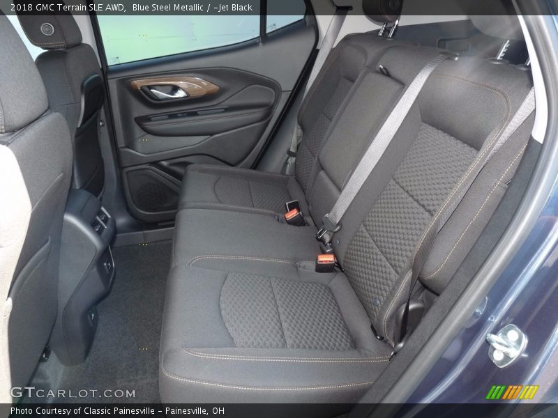 Blue Steel Metallic / ­Jet Black 2018 GMC Terrain SLE AWD