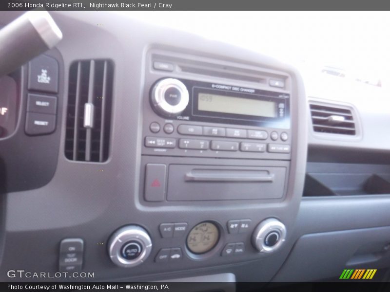 Nighthawk Black Pearl / Gray 2006 Honda Ridgeline RTL
