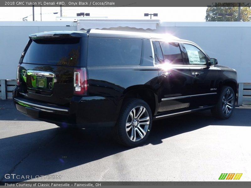 Onyx Black / Cocoa/Shale 2018 GMC Yukon XL Denali 4WD
