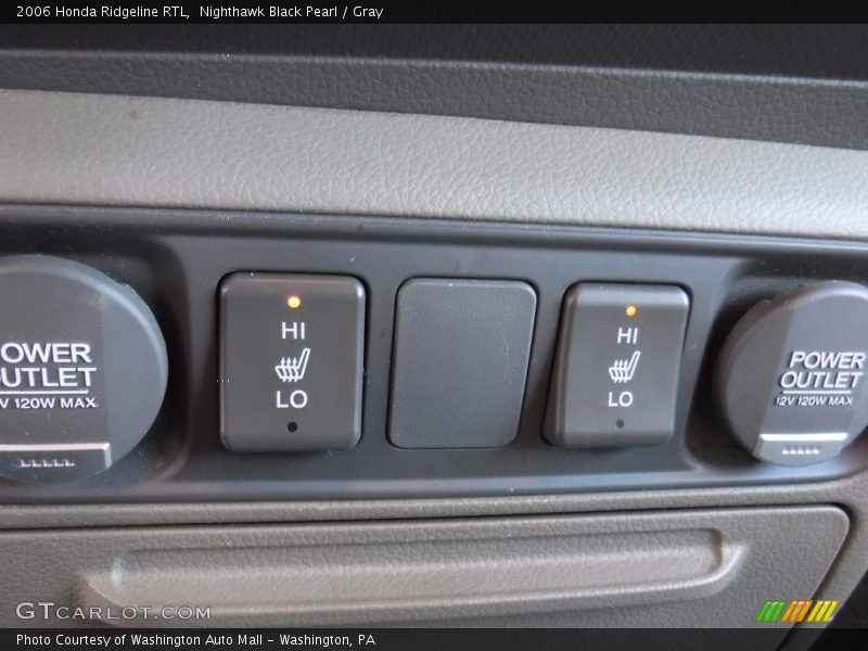 Nighthawk Black Pearl / Gray 2006 Honda Ridgeline RTL