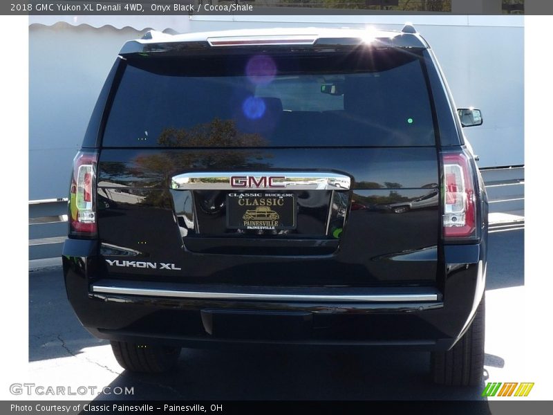 Onyx Black / Cocoa/Shale 2018 GMC Yukon XL Denali 4WD