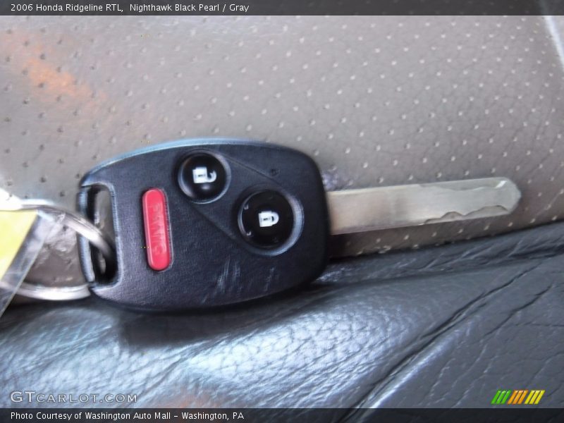 Nighthawk Black Pearl / Gray 2006 Honda Ridgeline RTL